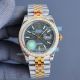 Copy Rolex Datejust Fluted Golden Dial Diamond Bezel Jubilee Band Watch (6)_th.jpg